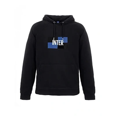 Abbildung von Inter New Logo Sweatshirt mit Kapuze Unisex Erwachsene