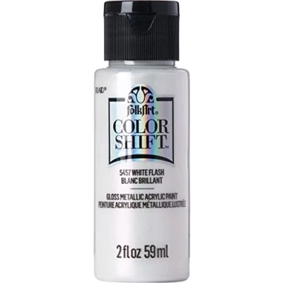 Abbildung von Folkart Color Shift White Flash 2 fl oz (5457)