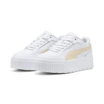 Abbildung von Puma Karmen II Idol Sneakers Damen Schuhe White/Canvas Größe: 35.5