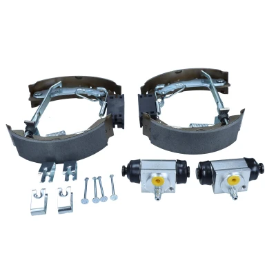 Abbildung von MAXGEAR 19 5678KIT Bremsbacken 180mm 40mm mit Zubehör, Radbremszylinder automatischer Nachstellung MERCEDES BENZ: A Klasse (W168) 140 1.6