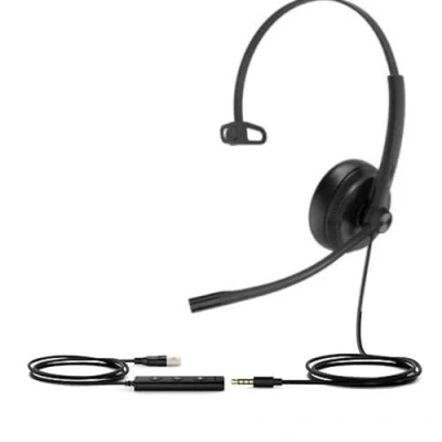 Abbildung von Yealink UH34 SE Mono UC USB A Monaural Headset mit Noise Cancelling Mikrofon