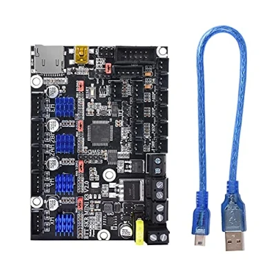 Abbildung von BIGTREETECH SKR Mini E3 V2.0 Steuerplatine 32 Bit Unterstützung TMC2209 TMC2208 UART Treiber Upgrade 3D Drucker Motherboard für Ender 3, 3 V2, Pro