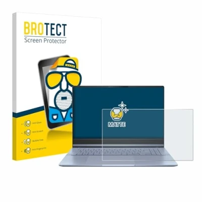 Abbildung von BROTECT Entspiegelungs Schutzfolie für ASUS Vivobook S 15 OLED S5506 Matte Displayschutz Folie, Anti Reflex, Fingerprint