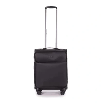 Abbildung von Stratic Light+ Koffer S black mit 4 Rollen Weichgepäck