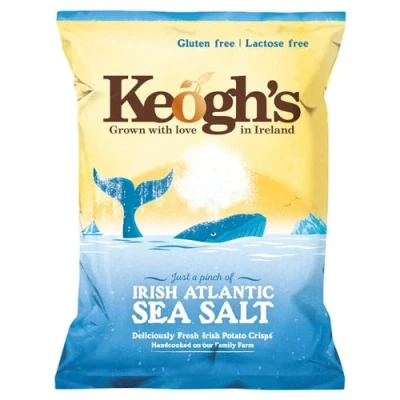 Abbildung von Keogh Irish Atlantik Meersalz Kartoffelchips 125g