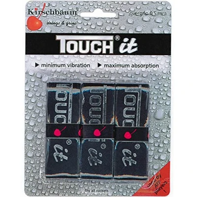 Abbildung von Kirschbaum Overgrip Touch It 3er, Schwarz, 0106000010800100