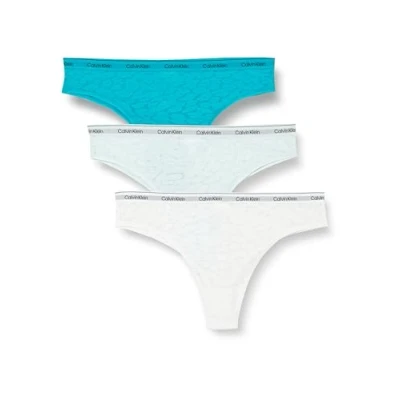 Abbildung von Calvin Klein Underwear Brazilian Lowrise 3 PACK String, Damen, Größe: XS, Azalea/lychee/white