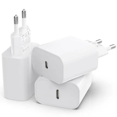 Abbildung von 25W USB C Adapter, 3er Pack ladegerät für iPhone 15 14 Plus Pro Max 13 12 11 SE, Pad，PD 3.0 schnellladegerät, Ladestecker Power Adapter stecker Netzteil(Ohne Ladekabel)