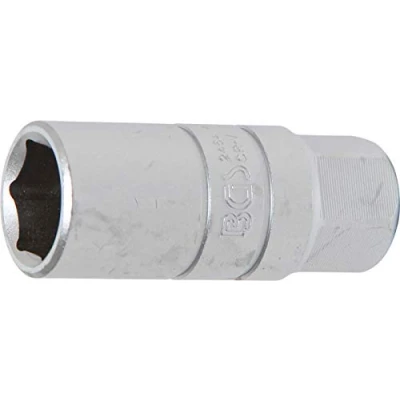 Abbildung von BGS 2464 Zündkerzen Einsatz Sechskant 10 mm (3/8&quot;) SW 18 mm, Silber