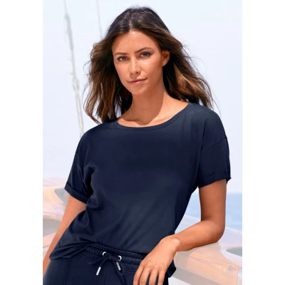Abbildung von H.I.S Tshirt basic, Damen, Größe: 36/38, Navy