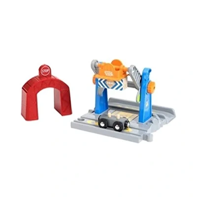 Abbildung von BRIO® Spielzeugeisenbahn Erweiterung Brio World Eisenbahn Zubehör Smart Tech Verladekran 4 Teile 33827