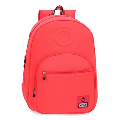 Abbildung von Enso Basic An Trolley anpassbarer Rucksack Orange 32x46x15 cms Polyester für 15,6&quot; Laptop 22.1L
