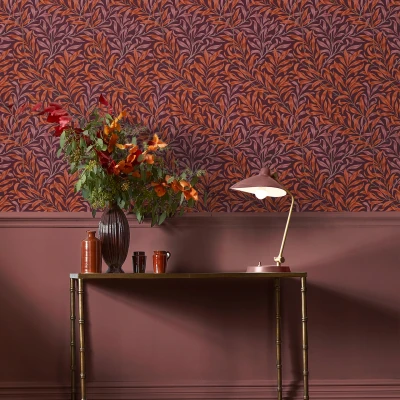 Abbildung von WILLIAM MORRIS AT HOME Vliestapete &quot;Willow Bough&quot;, Retro, Design Tapeten