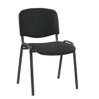 Abbildung von Nowy Styl Besucherstuhl 4 Besucherstühle ISO BLACK stapelbar schwarz/schwarz