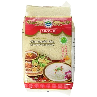 Abbildung von Aroy D Duftreis, Langkorn Reis 100%, 1er Pack (1 x 5 kg)