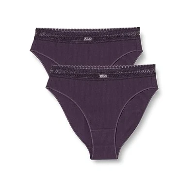 Abbildung von sloggi Damen GO Ribbed Tai C2P, BLUEBERRY, XS