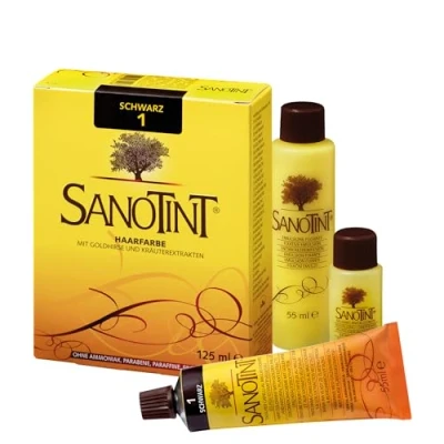 Abbildung von SANOTINT® Haarfarbe Nr. 01 Schwarz (0.12 L)