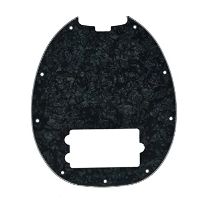 Abbildung von Dopro Bass Pickguard Fit for Musicman Classic 4 String StingRay Models Black Pearl