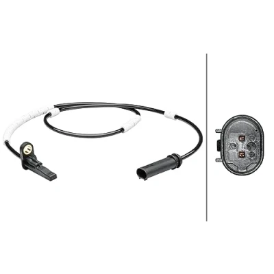 Abbildung von HELLA 6PU 012 679 571 ABS Sensor aktiver 2 BMW: 3 Touring, Limousine, 1 Schrägheck