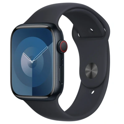 Abbildung von Apple Watch Armband Original Silikon und TPU (weich) Dunkelblau Geeignet für Series 1 9 / SE Ultra (2)