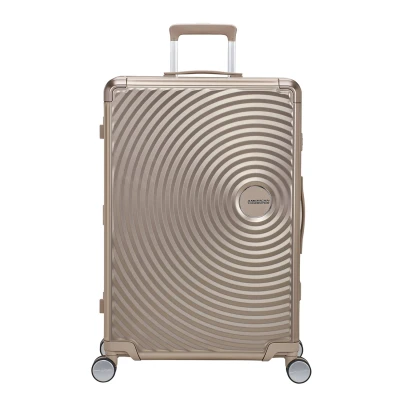 Abbildung von American Tourister Soundbox Alu Spinner 77/28 TSA bronze Hartschalenkoffer