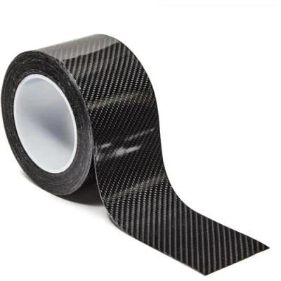 Abbildung von Lackschutzfolie Schutzfolie für Auto Carbon Fiber Folie,5D Autofolie Schwarz Selbstklebend Schutz,Selbstklebend Passend die meisten Autos