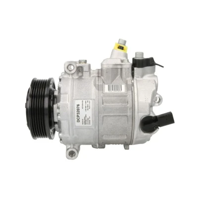 Abbildung von DENSO DCP32076 Kompressor 7SEU17C PAG 46 YF R 134a, 1234yf VOLKSWAGEN: Multivan 6, Transporter 6 Bus, Kastenwagen