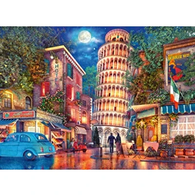 Abbildung von Ravensburger Puzzle 17380 Abends in Pisa 500 Teile für Erwachsene und Kinder ab 12 Jahren