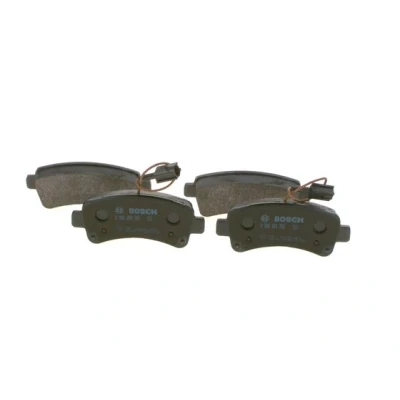 Abbildung von BOSCH 0 986 494 765 Bremsbelagsatz Low Metallic mit integriertem Verschleißwarnkontakt FIAT: Ducato III Kastenwagen, Bus