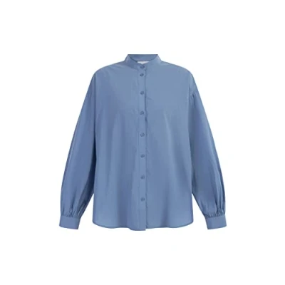 Abbildung von aleva Damen Hemd 25326389 AL04, BLAU, L