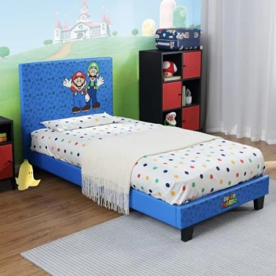 Abbildung von X Rocker Gamerbett Nintendo® Super Mario™ Gaming Bett für Kinder &amp; Jugendliche