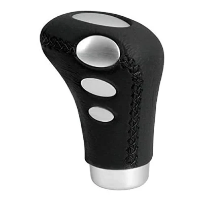 Abbildung von Lampa 00081 Schaltknauf Cobra schwarzes Leder