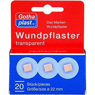 Abbildung von Gothaplast Wundpflaster 2,2 cm transpare 20 St