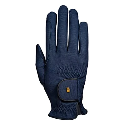 Abbildung von Roeckl Sports Reithandschuh ROECK Grip, Turnier Sommer Handschuh, Marine 9