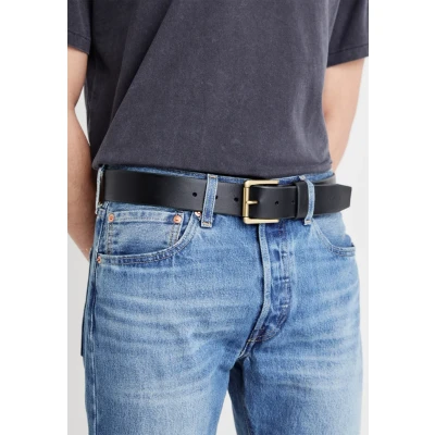 Abbildung von Levi&#039;s Heritage BELT Unisex Gürtel, Größe: 110, Regular black