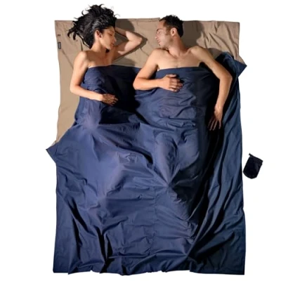 Abbildung von Cocoon Hüttenschlafsack Double ägypt.BW (Khaki One Size) Schlafsäcke