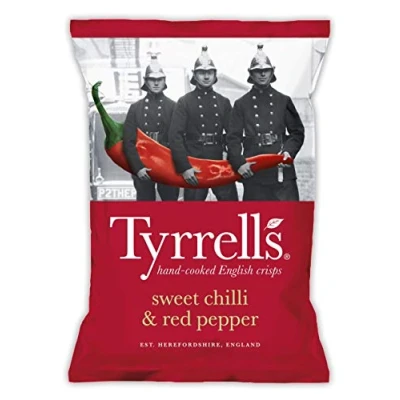 Abbildung von Tyrrells Chips Sweet Chilli &amp; Red Pepper 40g