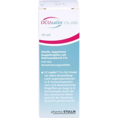 Abbildung von Ocusalin 5% OSD Augentropfen 1X10 ml