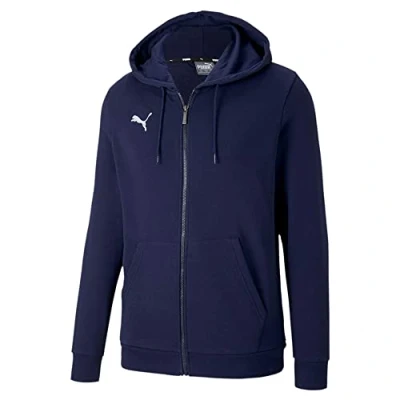 Abbildung von PUMA Herren, teamGOAL 23 Casuals Hooded Jacket Kapuzenjacke, Peacoat, L