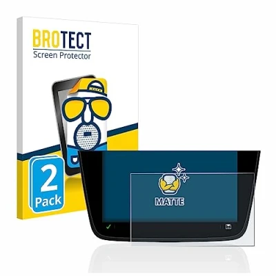 Abbildung von BROTECT Entspiegelungs Schutzfolie für Opel Corsa F MY20 2020 Multimedia Navi 7&quot; (2 Stück) Matte Displayschutz Folie, Anti Fingerprint