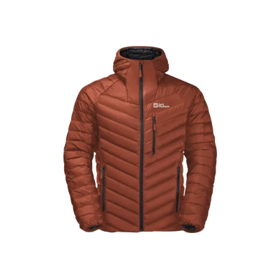 Abbildung von Jack Wolfskin Passamani Daunenjacke, Herren, Größe: Small, Carmine