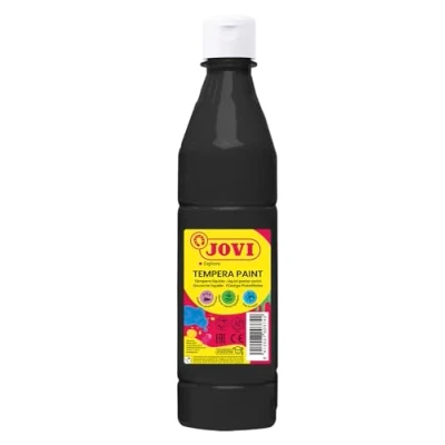 Abbildung von Jovi Plakatfarbe / Temperafarbe 500ml Flasche schwarz in