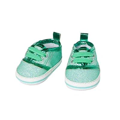 Abbildung von Puppen Glitzer Sneakers, mint, Gr. 38 45 cm