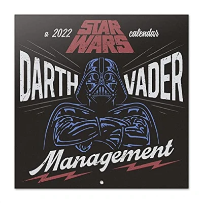 Abbildung von Grupo Erik Star Wars Kalender 2022 Wandkalender Groß für 12 Monate mit Geschenk Poster Darth Vader