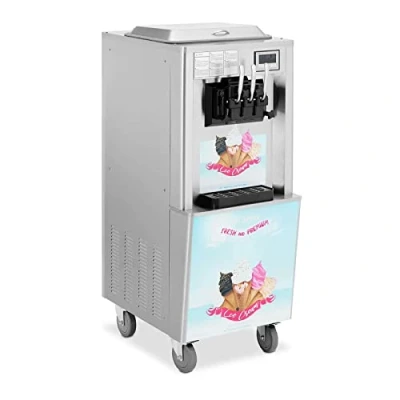 Abbildung von Royal Catering Eismaschine 33 l/h Softeismaschine Frozen Joghurt Sorbet Gastro 2140 W 3 Sorten,