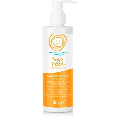 Abbildung von Sea and Pool Haarmaske nach der Sonne für trockenes und beschädigtes Haar, Restrukturierung Nährend, 250 ml