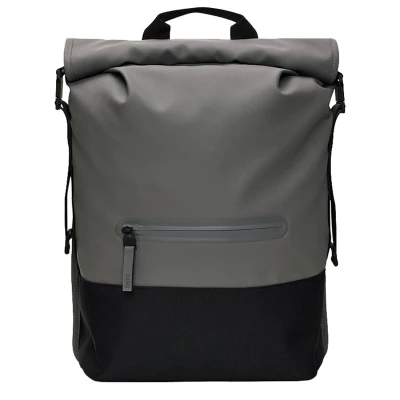 Abbildung von Rains Trail Rolltop Backpack W3 grey