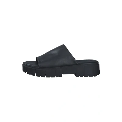 Abbildung von Tamaris Pantolette flach, Damen, Größe: 41, Black uni Schuhe
