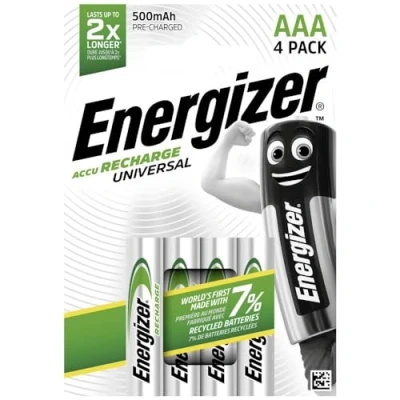 Abbildung von Energizer NiMH Akku Universal Micro AAA 500 mAh