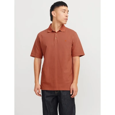 Abbildung von Jack &amp; Jones Premium Poloshirt, Herren, Größe: Large, Redwood burl